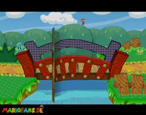 Chapter 1: Castle and Dragon — Paper Mario: The Thousand-Year Door walkthrough screenshot