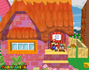 Chapter 1: Castle and Dragon — Paper Mario: The Thousand-Year Door walkthrough screenshot