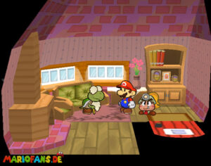 Chapter 1: Castle and Dragon — Paper Mario: The Thousand-Year Door walkthrough screenshot