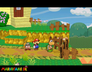 Chapter 1: Castle and Dragon — Paper Mario: The Thousand-Year Door walkthrough screenshot