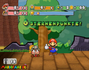 Chapter 1: Castle and Dragon — Paper Mario: The Thousand-Year Door walkthrough screenshot