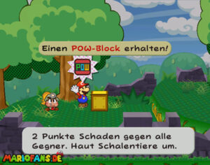 Chapter 1: Castle and Dragon — Paper Mario: The Thousand-Year Door walkthrough screenshot