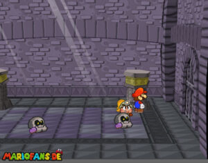 Chapter 1: Castle and Dragon — Paper Mario: The Thousand-Year Door walkthrough screenshot