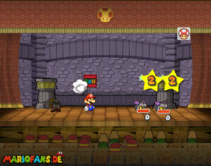Chapter 1: Castle and Dragon — Paper Mario: The Thousand-Year Door walkthrough screenshot