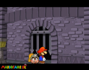 Chapter 1: Castle and Dragon — Paper Mario: The Thousand-Year Door walkthrough screenshot