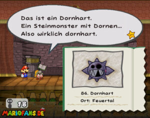 Chapter 1: Castle and Dragon — Paper Mario: The Thousand-Year Door walkthrough screenshot