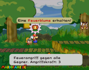 Chapter 1: Castle and Dragon — Paper Mario: The Thousand-Year Door walkthrough screenshot