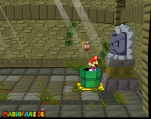 Chapter 1: Castle and Dragon — Paper Mario: The Thousand-Year Door walkthrough screenshot