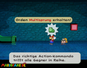 Chapter 1: Castle and Dragon — Paper Mario: The Thousand-Year Door walkthrough screenshot