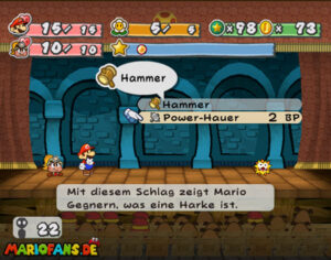 Chapter 1: Castle and Dragon — Paper Mario: The Thousand-Year Door walkthrough screenshot