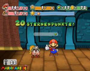 Chapter 1: Castle and Dragon — Paper Mario: The Thousand-Year Door walkthrough screenshot