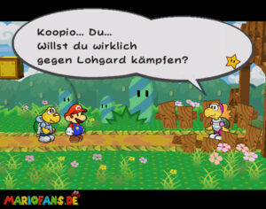 Chapter 1: Castle and Dragon — Paper Mario: The Thousand-Year Door walkthrough screenshot