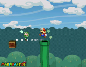 Chapter 1: Castle and Dragon — Paper Mario: The Thousand-Year Door walkthrough screenshot