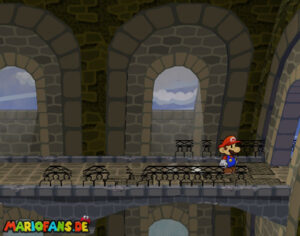 Chapter 1: Castle and Dragon — Paper Mario: The Thousand-Year Door walkthrough screenshot