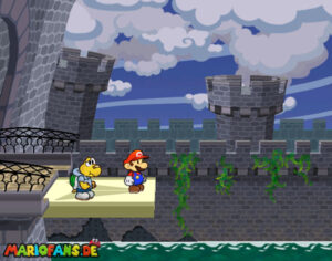 Chapter 1: Castle and Dragon — Paper Mario: The Thousand-Year Door walkthrough screenshot