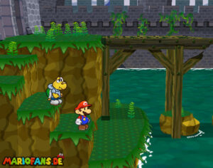 Chapter 1: Castle and Dragon — Paper Mario: The Thousand-Year Door walkthrough screenshot