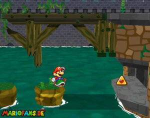 Chapter 1: Castle and Dragon — Paper Mario: The Thousand-Year Door walkthrough screenshot