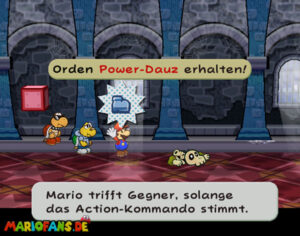 Chapter 1: Castle and Dragon — Paper Mario: The Thousand-Year Door walkthrough screenshot