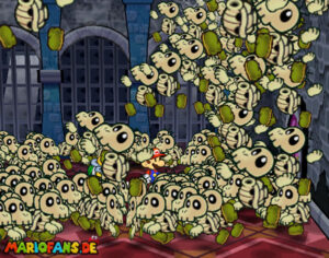 Chapter 1: Castle and Dragon — Paper Mario: The Thousand-Year Door walkthrough screenshot