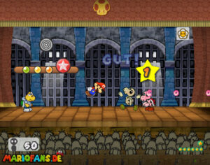 Chapter 1: Castle and Dragon — Paper Mario: The Thousand-Year Door walkthrough screenshot