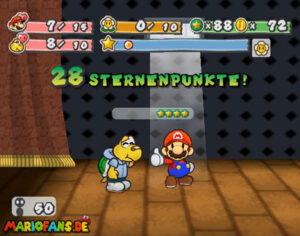 Chapter 1: Castle and Dragon — Paper Mario: The Thousand-Year Door walkthrough screenshot