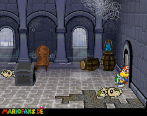 Chapter 1: Castle and Dragon — Paper Mario: The Thousand-Year Door walkthrough screenshot