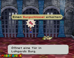 Chapter 1: Castle and Dragon — Paper Mario: The Thousand-Year Door walkthrough screenshot