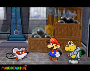 Chapter 1: Castle and Dragon — Paper Mario: The Thousand-Year Door walkthrough screenshot