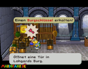 Chapter 1: Castle and Dragon — Paper Mario: The Thousand-Year Door walkthrough screenshot