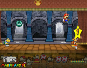 Chapter 1: Castle and Dragon — Paper Mario: The Thousand-Year Door walkthrough screenshot