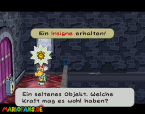 Chapter 1: Castle and Dragon — Paper Mario: The Thousand-Year Door walkthrough screenshot