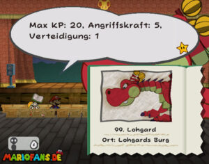 Chapter 1: Castle and Dragon — Paper Mario: The Thousand-Year Door walkthrough screenshot