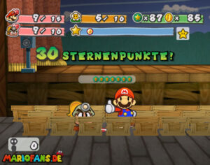 Chapter 1: Castle and Dragon — Paper Mario: The Thousand-Year Door walkthrough screenshot
