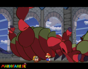 Chapter 1: Castle and Dragon — Paper Mario: The Thousand-Year Door walkthrough screenshot