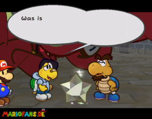 Chapter 1: Castle and Dragon — Paper Mario: The Thousand-Year Door walkthrough screenshot