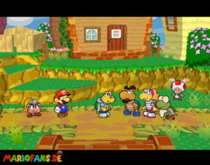 Chapter 1: Castle and Dragon — Paper Mario: The Thousand-Year Door walkthrough screenshot