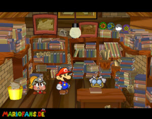 Chapter 1: Castle and Dragon — Paper Mario: The Thousand-Year Door walkthrough screenshot