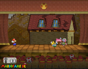 Chapter 1: Castle and Dragon — Paper Mario: The Thousand-Year Door walkthrough screenshot