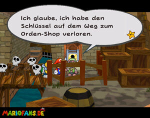 Chapter 1: Castle and Dragon — Paper Mario: The Thousand-Year Door walkthrough screenshot
