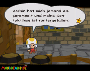 Chapter 1: Castle and Dragon — Paper Mario: The Thousand-Year Door walkthrough screenshot