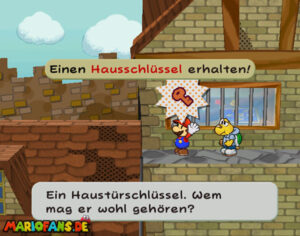 Chapter 1: Castle and Dragon — Paper Mario: The Thousand-Year Door walkthrough screenshot