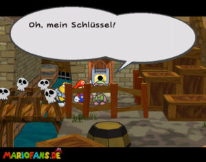 Chapter 1: Castle and Dragon — Paper Mario: The Thousand-Year Door walkthrough screenshot