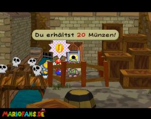 Chapter 1: Castle and Dragon — Paper Mario: The Thousand-Year Door walkthrough screenshot