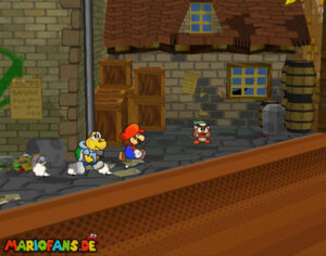 Chapter 1: Castle and Dragon — Paper Mario: The Thousand-Year Door walkthrough screenshot