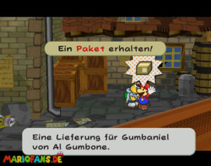 Chapter 1: Castle and Dragon — Paper Mario: The Thousand-Year Door walkthrough screenshot