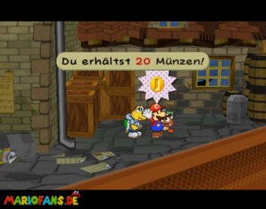 Chapter 1: Castle and Dragon — Paper Mario: The Thousand-Year Door walkthrough screenshot