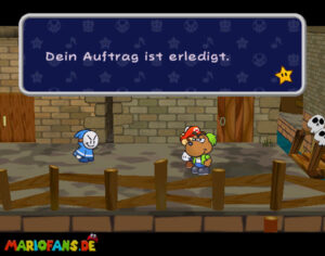 Chapter 1: Castle and Dragon — Paper Mario: The Thousand-Year Door walkthrough screenshot