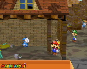 Chapter 1: Castle and Dragon — Paper Mario: The Thousand-Year Door walkthrough screenshot