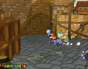 Chapter 1: Castle and Dragon — Paper Mario: The Thousand-Year Door walkthrough screenshot