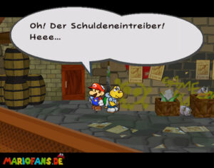 Chapter 1: Castle and Dragon — Paper Mario: The Thousand-Year Door walkthrough screenshot